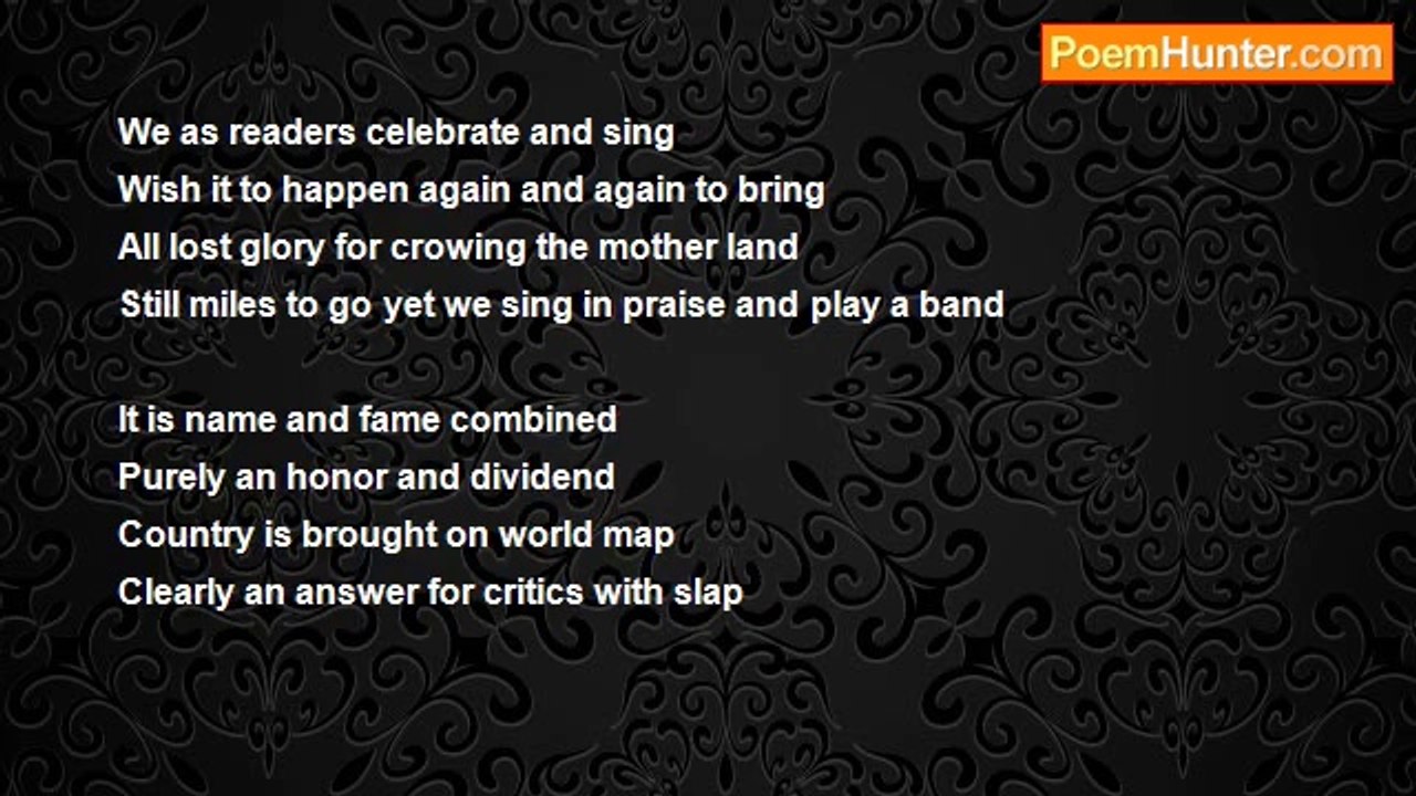 hasmukh amathalal - Crowning glory