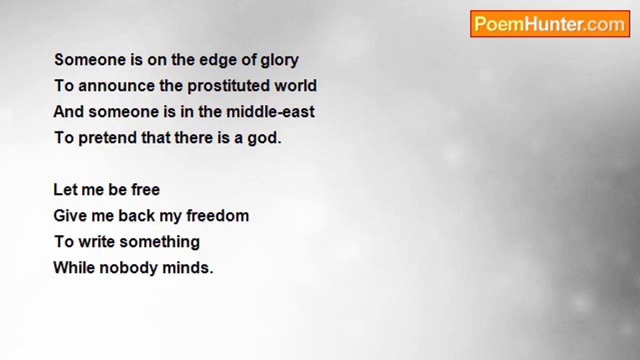 Mohammad Reza Dousti - Freedom Writer