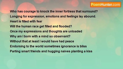 Dr.Sandhya Tiwari - ALL WEAK THE INNER FORTRESS APPEARS