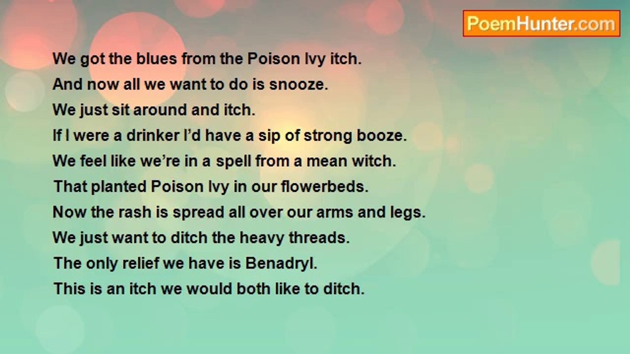 Patricia Kelley - We Have The Poison Ivy Blues
