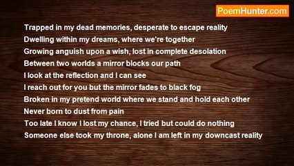 Michael Robertson - You Were More Than Just a Person; You Were the One...That I Lost