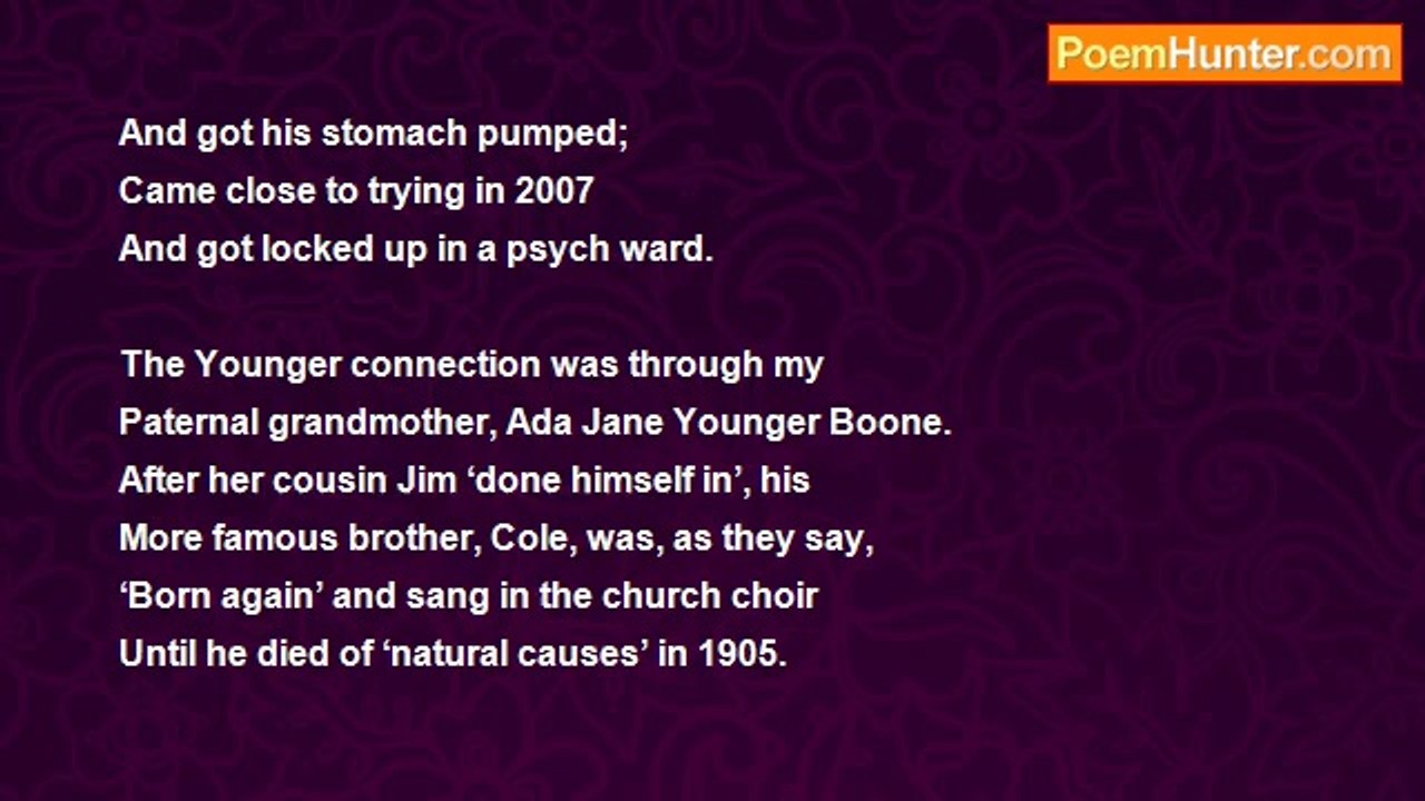 Jim Boone - Jim Younger Boone