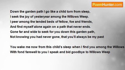 Ellie Cook - Willows Weep