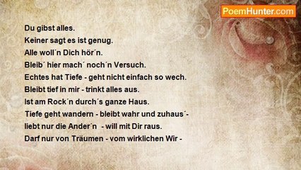 Floy Dy (Floyd) Ra (Floydson) - 'Bleib hier' (Kleine Prosa für Cäthe)