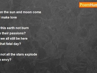 RIC S. BASTASA - a theme on unrequited love via the moon and sun