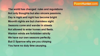 Prof Niamat Ali Murtazai - The Chirping Sparrow