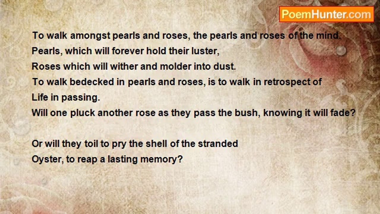 Tolly Rebeka Christian BlackWolf Hawk - Pearls or Roses?