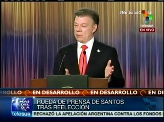 Santos habla de una posible reforma en la Ley de Regalías