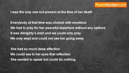 hasmukh amathalal - Grandma's death