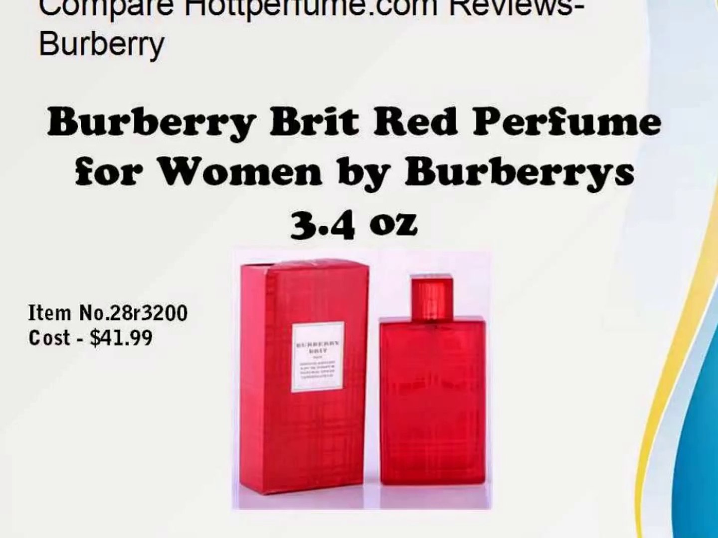Compare Hottperfume.com Reviews- Burberry