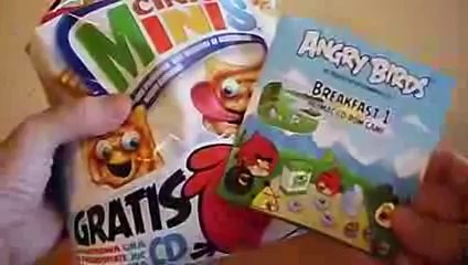 2014 Nestlé Poland Angry Birds Breakfast 1 Game in Cereal Promo Pack