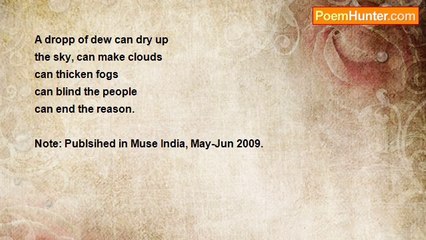 Khurshid Alam - A Drop of Dew