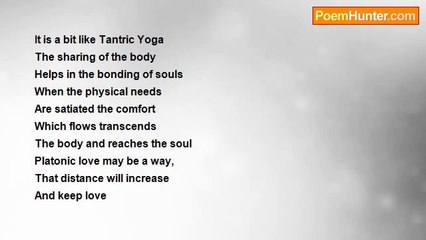 Angelina Pandian - Tantric Love [Inspired on reading Jay.P.Narain’s “Commitment”]