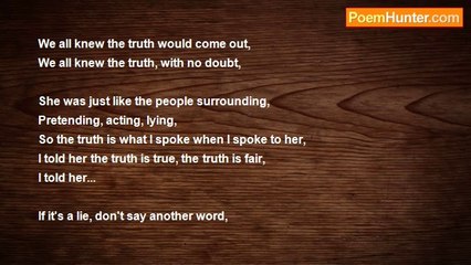 Jodie Louise Pollock - Speak the truth and you'll be heard.