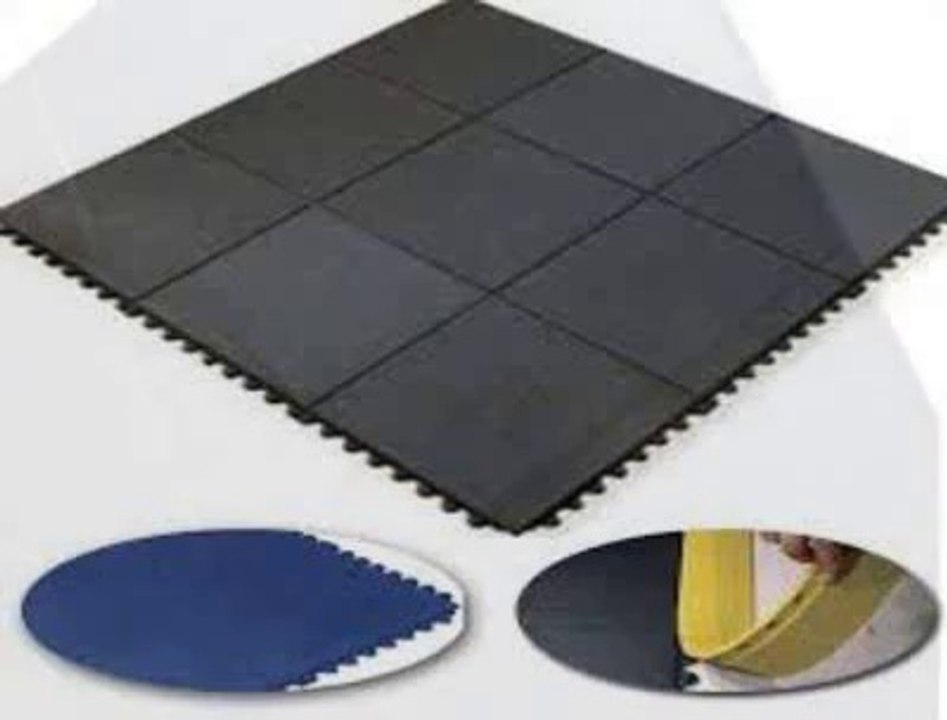 Top Ribbed Back Gym Mat