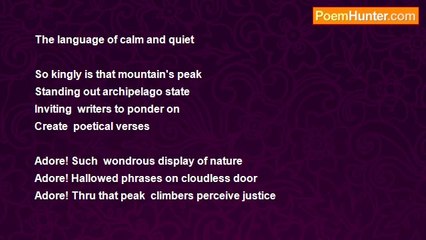 Rommel Mark Dominguez Marchan - mountain ***** MT. APO'S PEAK  FROM AFAR