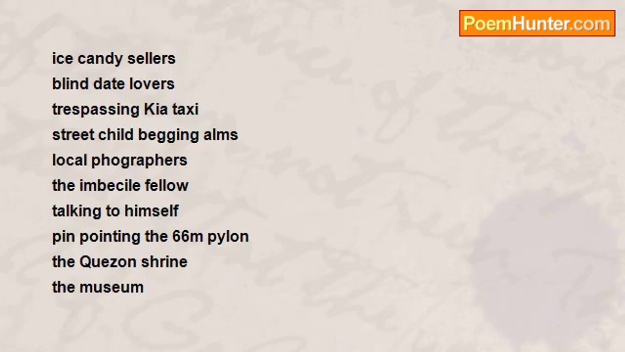 Rommel Mark Dominguez Marchan - tourism ***** QUEZON MEMORIAL CIRCLE