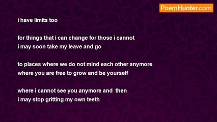 RIC S. BASTASA - for the things that we cannot change
