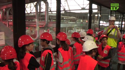 Visite d'un centre de tri