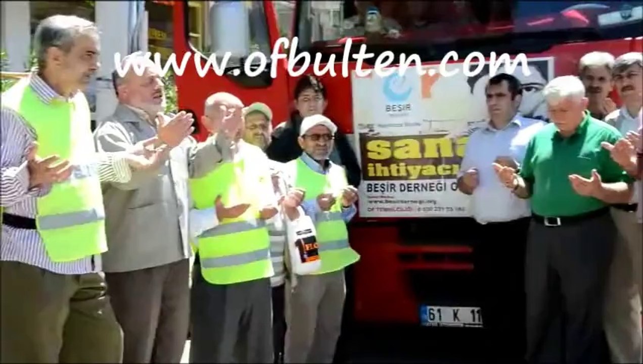 Of'tan Suriye'ye 1 Yardım Tırı Daha