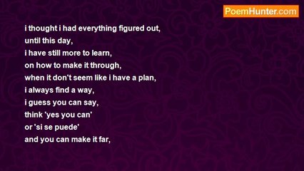 mona martinez - my motto