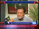 Imran Khan making fun of Nawaz Sharif