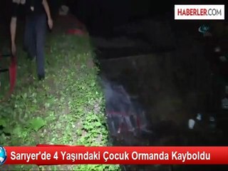 Sarıyer'de Ailesiyle Pikniğe Giden Çocuğun Kaybolması