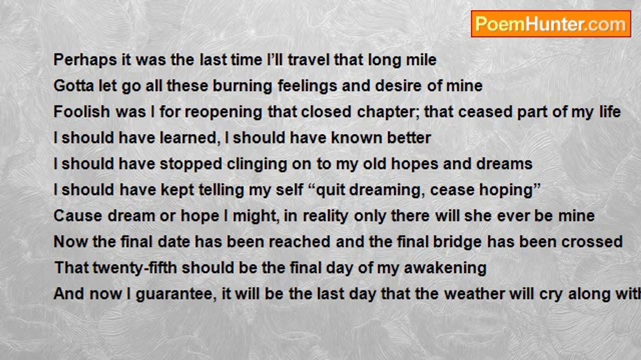 jhayvee mancenido - Drenched In Rain; Drenched In Pain