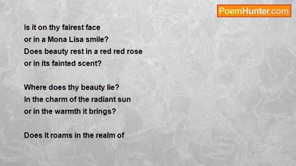 Godfrey Morris - Where Does Thy Beauty Lie?