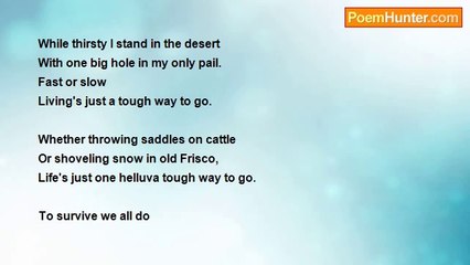 Smoky Hoss - Living's Just A Tough Way To Go