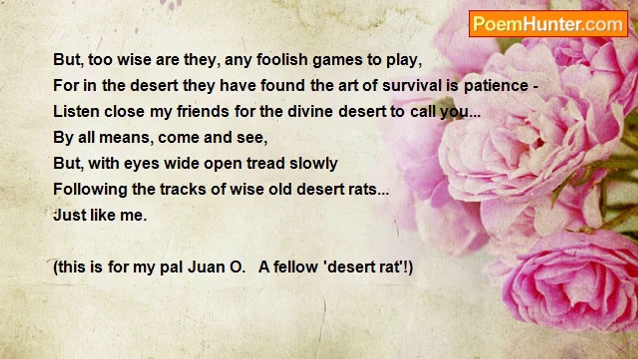 Smoky Hoss - Desert Rats