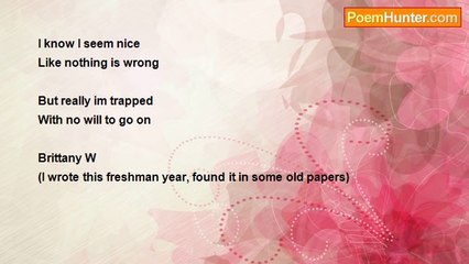 Brittany Woessner - Poeple Pleaser