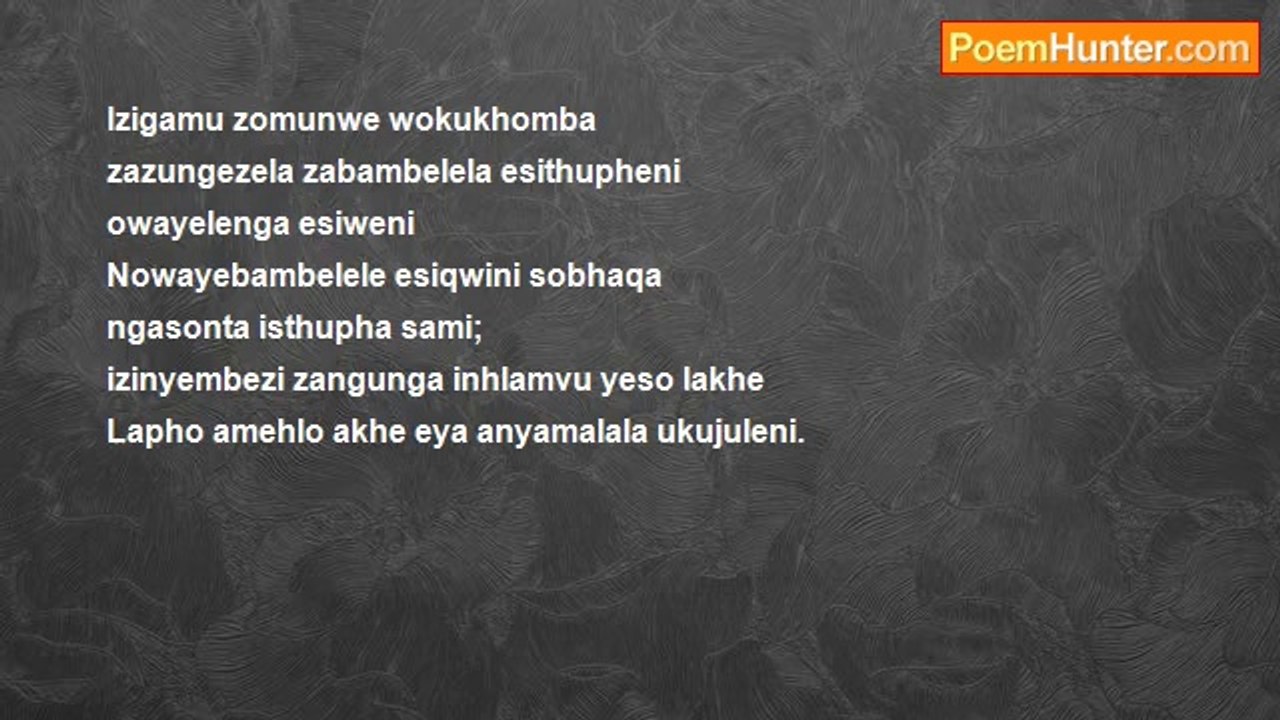 Barry Lindelihle Mvelase - Sin of an affair (In Zulu)