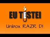Smartphone Motorola RAZR D1 - Unboxing Brasil