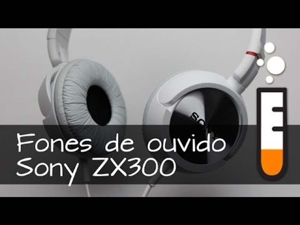 Fones de ouvido Sony MDR-ZX300- Resenha Brasil