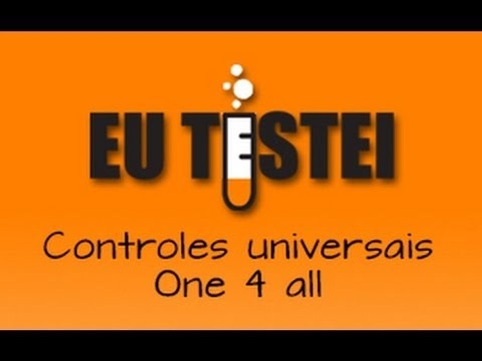 Controles remotos universais One 4 all - Resenha Brasil