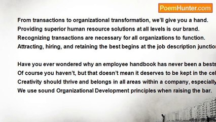 Manager Poet - HR Results, LLC (Kansas City, KS you see.)