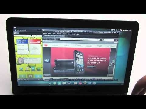 Lapdock Motorola para Atrix MB860 - Vídeo Resenha EuTestei Brasil