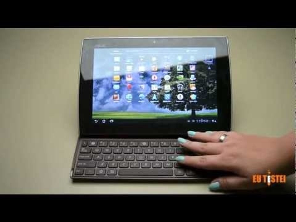 Eee Pad Slider SL101 Asus Tablet - Vídeo Resenha EuTestei Brasil