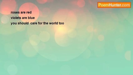 zoie wood - roses are red violets are blue