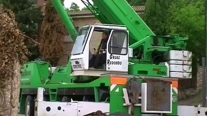 Transporte y colocación de Modulos