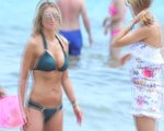 Alex Gerrard shows off her bikini body in Ibiza