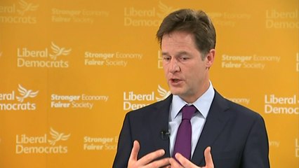 Nick Clegg: UK won't stand in way of any US Iraq action