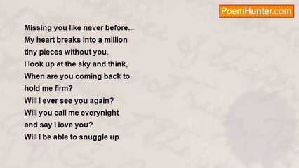 Sasha Claire Beckains - Missing You