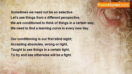 Farhad Tash - Try to See Things in a Different Way