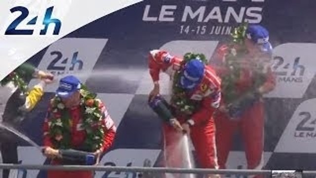 24 Heures du Mans 2014: GT PRO category podium