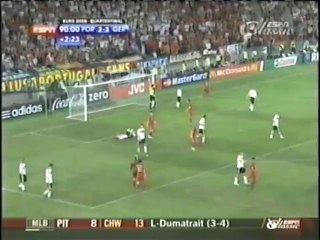 Germany 3 Portugal 2 - Quarter final - EURO 2008 (19th June 2008)