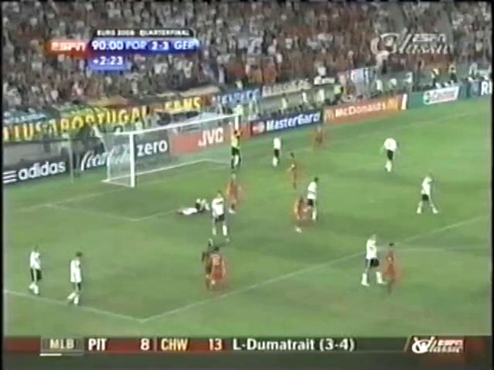 Germany 3 Portugal 2 - Quarter final - EURO 2008 (19th June 2008)