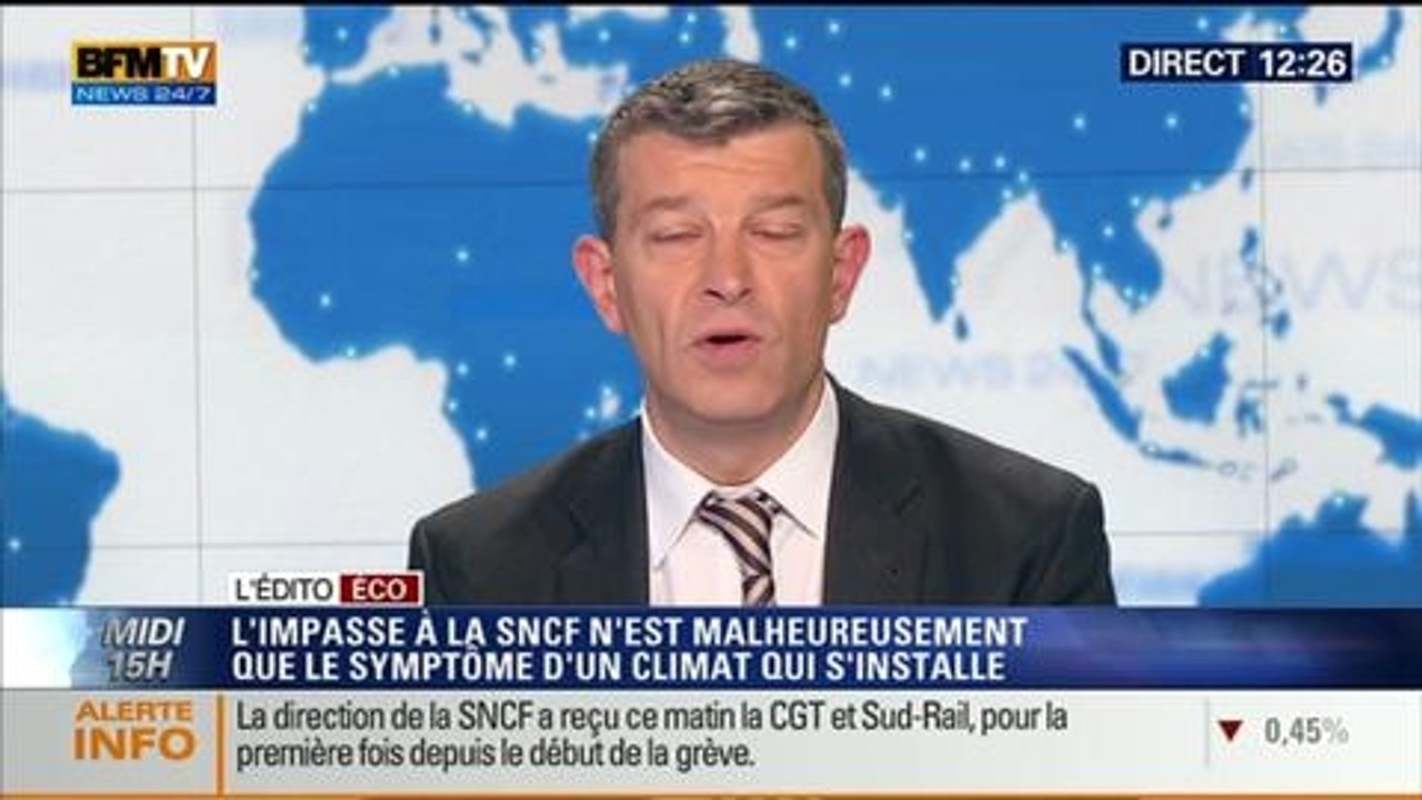 L'Édito éco de Nicolas Doze: L'impasse à la SNCF n'est que le symptôme d'un climat qui s'installe – 16/06