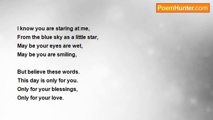 kafil uddin raihan. - Letter to father from an orphan